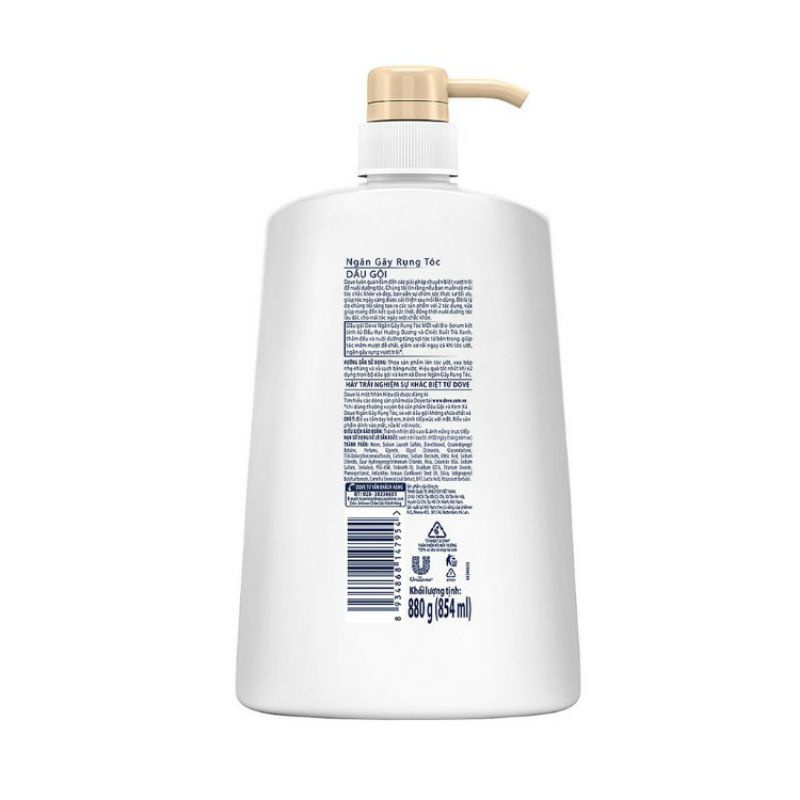 Dầu gội DOVE  880g Phục Hồi Hư Tổn