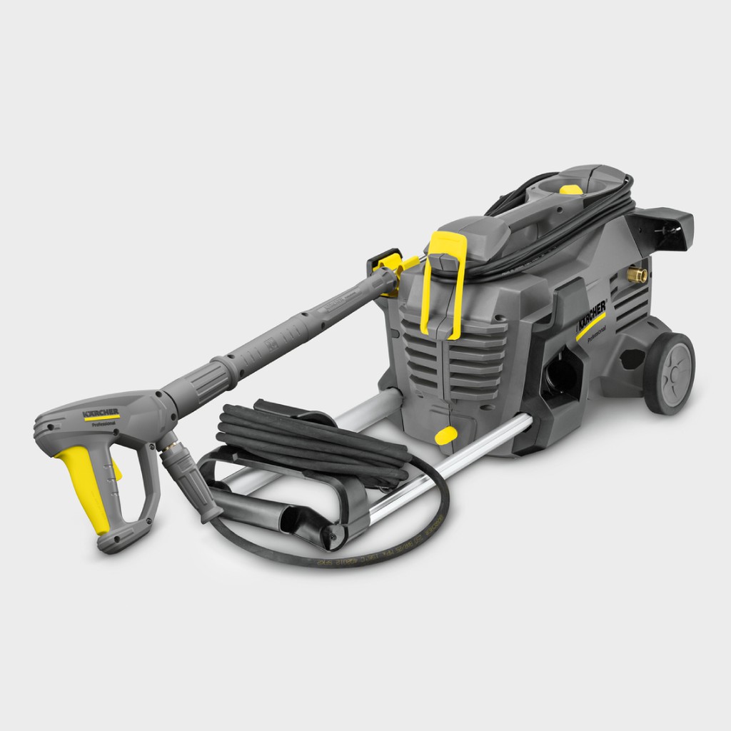 Máy phun rửa áp lực cao Karcher HD 5/11P với thời gian  hoạt động lên đến 1 giờ áp lực từ 110-160 bar dây áp lực dài 10m