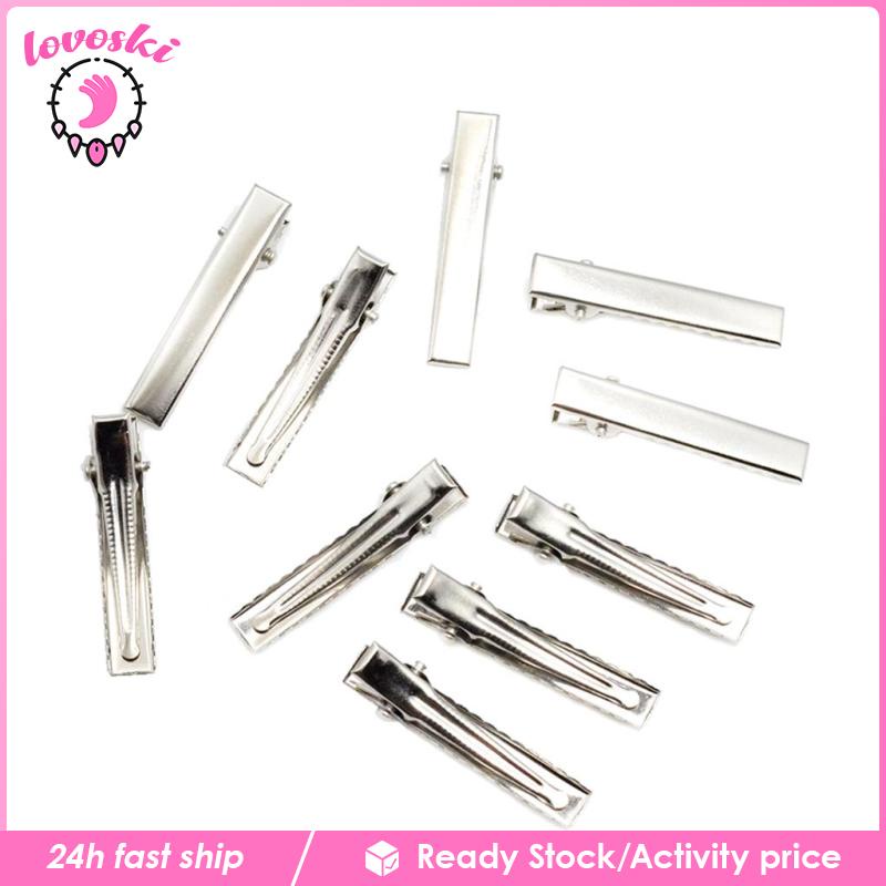 Set 10 Kẹp Tóc Cá Sấu 3.2cm Thời Trang Cho Nữ