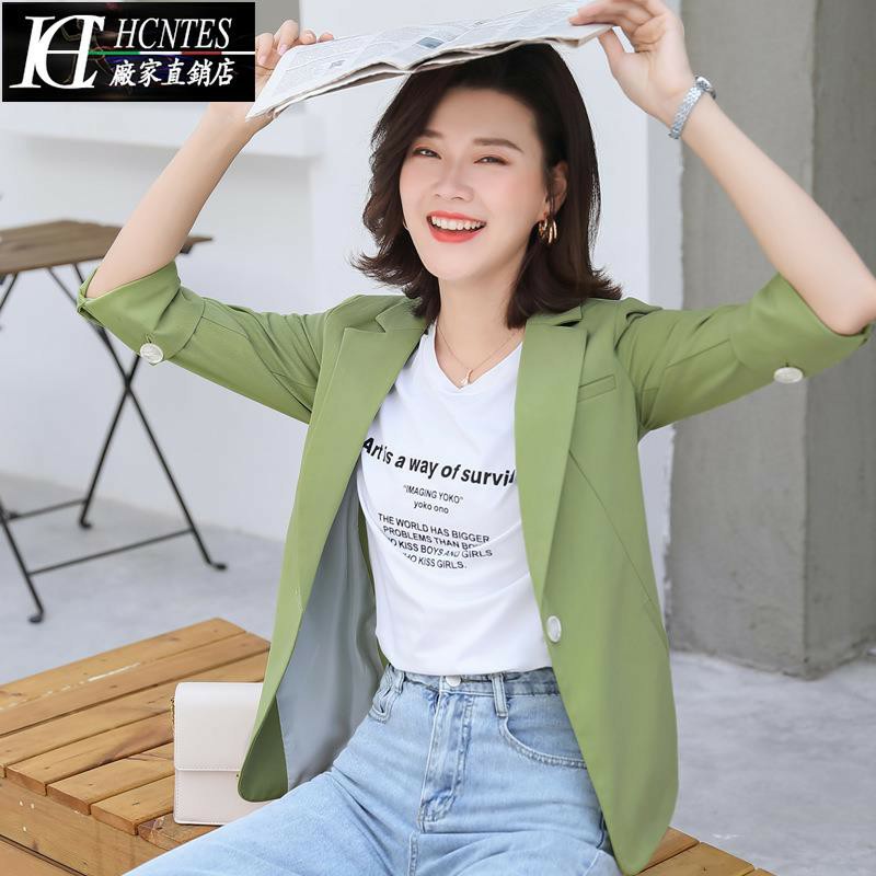 áo blazer nữ dáng suông tay đính khuy phong cách hàn quốc | BigBuy360 - bigbuy360.vn