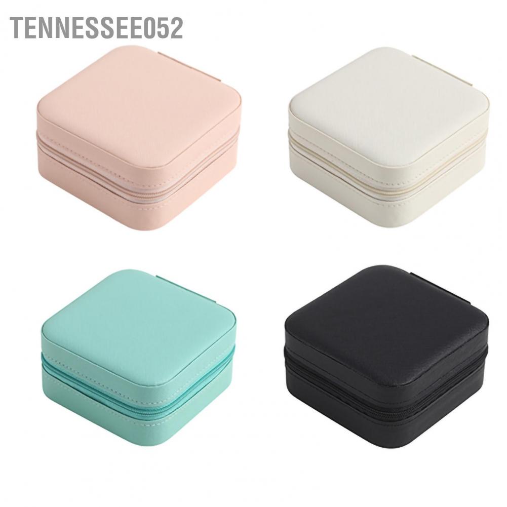 Tennessee052 Portable Jewelry Storage Box Fashionable Earrings Case Organizer