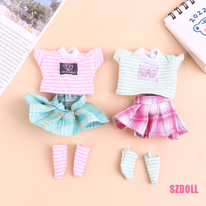 Bộ Quần Áo Dành Cho Búp Bê 16-17cm OB11 1/8