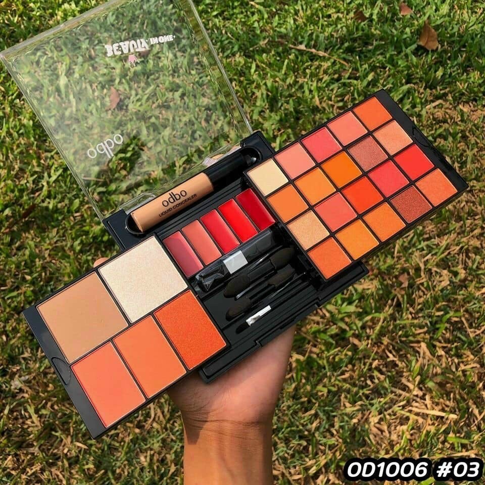 SÉT TRANG ĐIỂM ODBO BEAUTY IN ONE ( 3 màu )
