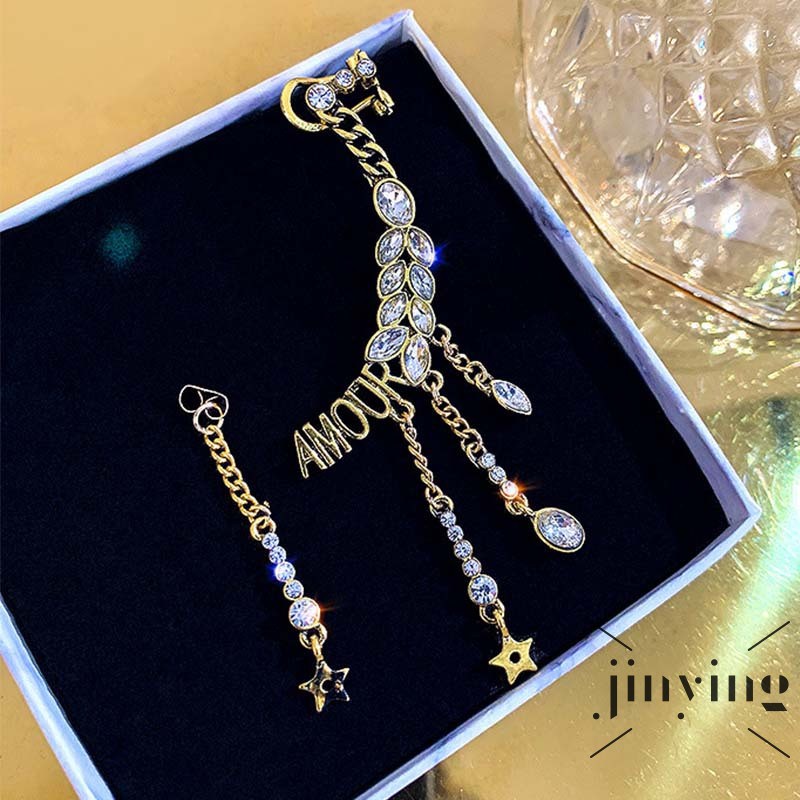 GETNOIVAS Khuyên Tai Nữ Trang Dáng Dài Tạo Hình Độc Đáo