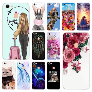 Ốp Lưng Điện Thoại Nhựa Mềm Oppo F5 Case Oppo F5 6gb F5Youth 6.0 Inch Có 20 Hoạ Tiết