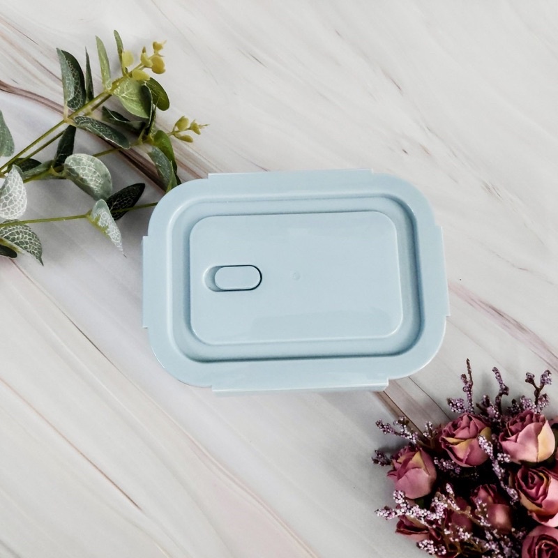 Hộp Thuỷ Tinh Mang Cơm Size Nhỏ 320ml, 410ml, 520ml - Nắp Chống Tràn, Chịu Nhiệt - Hộp Đựng Thực Phẩm Mang Cơm Văn Phòng