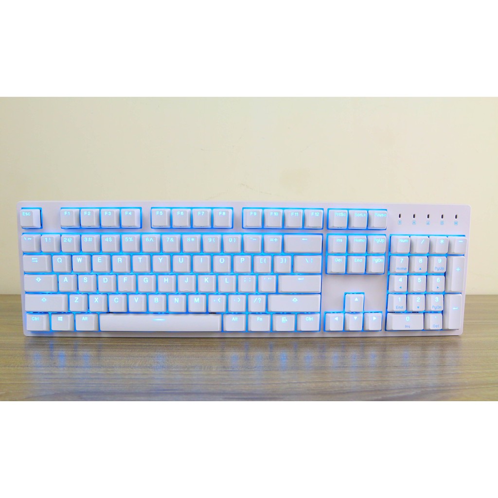 [Mã 2404EL10K giảm 10K đơn 20K] Bàn phím cơ mofii DURGOD K310 Corona Elegant White ( Blue switch) - bảo hành 2 năm