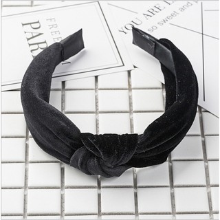 Bờm cài tóc nữ chất liệu nhung (ib mầu)( giá siêu rẻ )