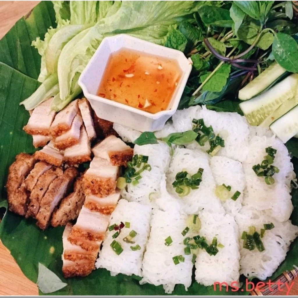 Bánh hỏi Xuất Khẩu tươi sấy khô hiệu Ba Cây Tre 340G Đặc Sản VN