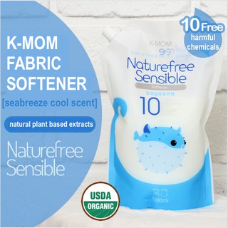 nước xả vải sơ sinh với chiết xuất thảo mộc hữu cơ(túi 1300ml)