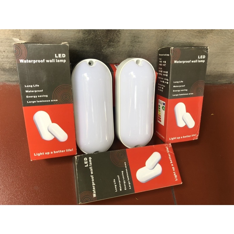 ĐÈN ỐP CHỐNG ẨM 12W LẮP NHÀ TẮM/ NHÀ VỆ SINH