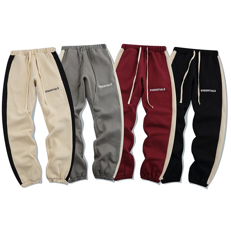Quần jogger nhung Fear OF GOD Essentials cỡ oversize năng động