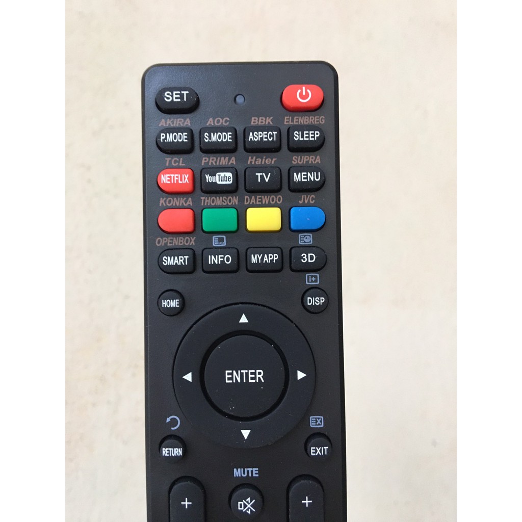 Remote Điều khiển TV đa năng tất cả các dòng tivi LCD/LED Smart màu trắng