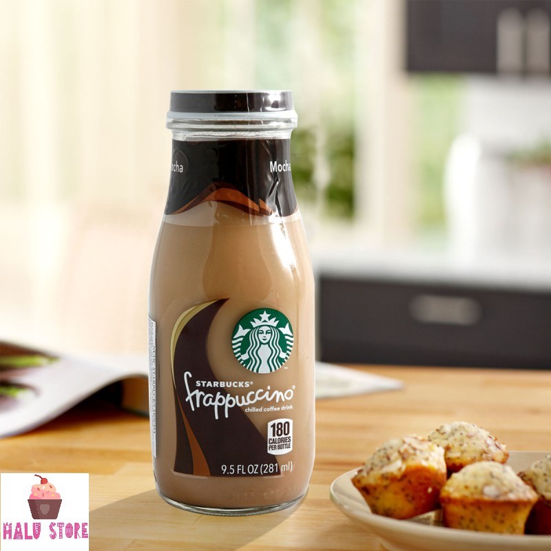 Cafe Starbucks vị Mocha Mỹ chai 281ml
