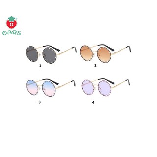 Kính thời trang trẻ em ❤️ Kính râm cho bé trai bé gái chống tia UV hình hoa gọng kim loại cao cấp chống trầy HÀNG CHUẨN