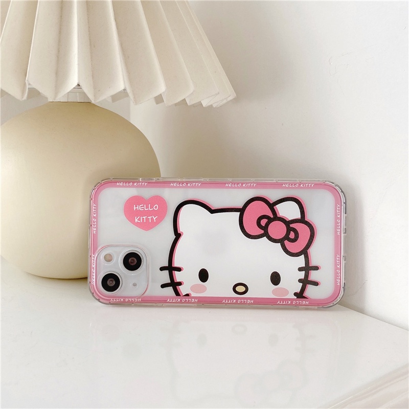 Ốp Điện Thoại Mềm Trong Suốt Chống Sốc In Hình Hoạt Hình Dễ Thương Cho iphone 14 13 12 11 Pro XS Max XR 7 8 Plus