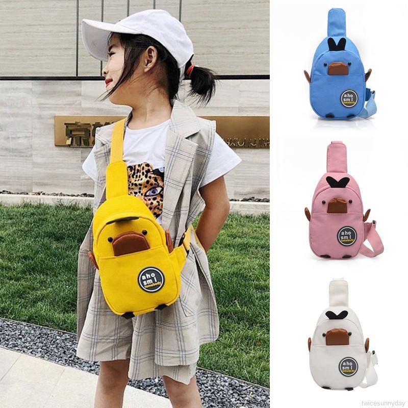 Túi đeo chéo in hình động vật dễ thương cho bé