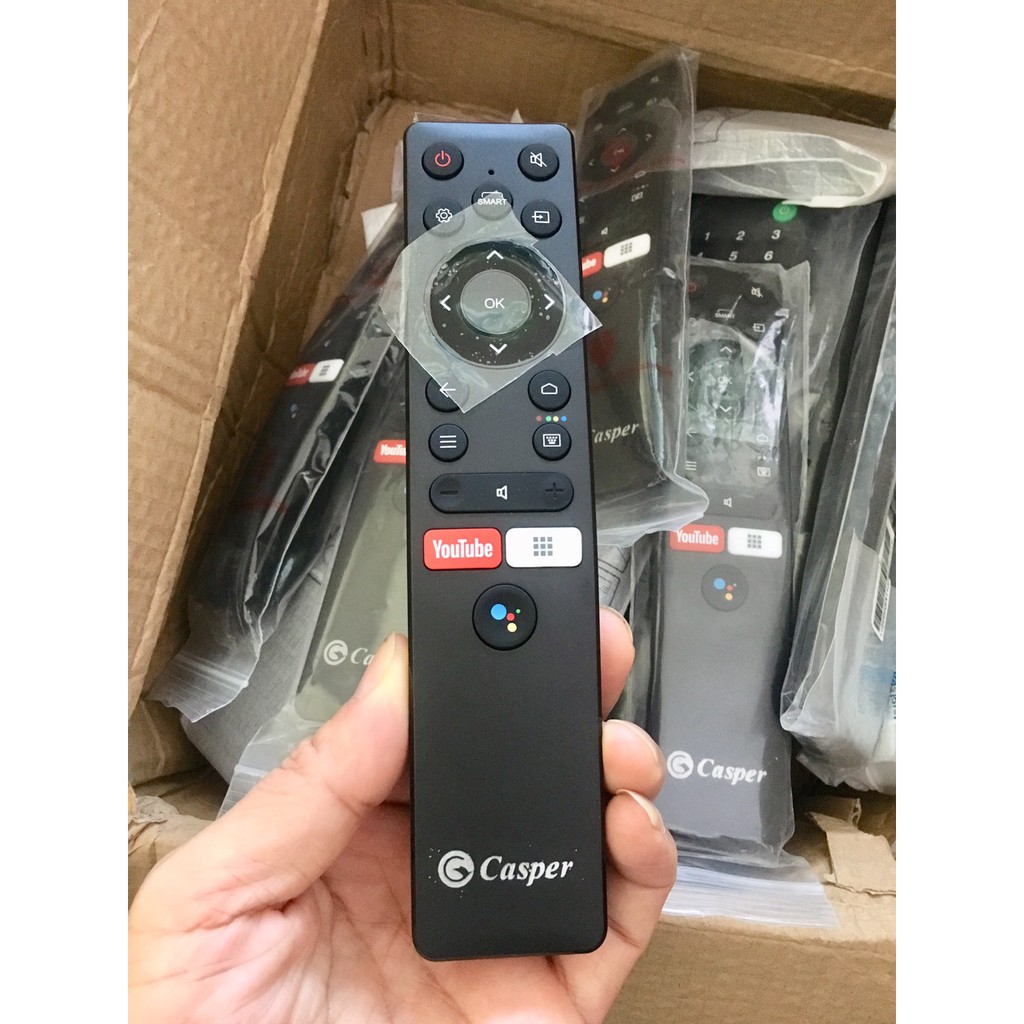Điều khiển giọng nói tivi casper,điều khiển casper giọng nói,remote giọng nói tivi casper