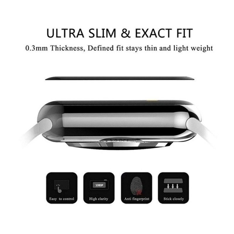 Kính cường lực bảo vệ màn hình thích hợp cho đồng hồ Apple Watch 6 Se 5 4 3 2 1 40mm 44mm 38mm 42mm
