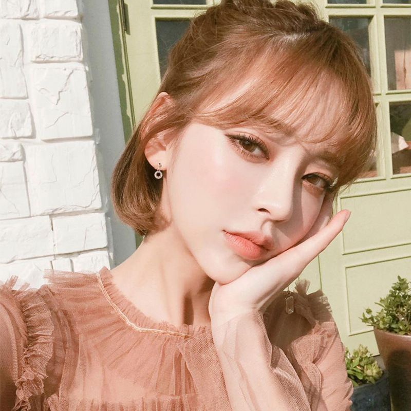 Hoa tai mạ bạc S925 - Bông tai nữ mạ bạc Ý Bling Ball dễ thương, xinh xắn ZAZA accessories KT8080