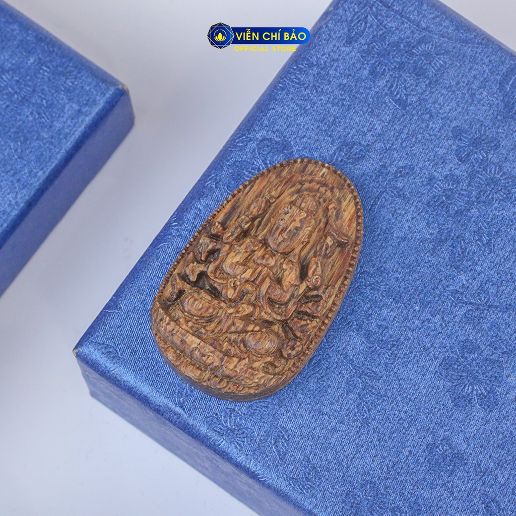 Mặt dây chuyền trầm hương nam nữ sánh chìm Thiên Thủ Thiên Nhãn  thời trang phụ kiện trang sức  Viễn Chí Bảo M700012