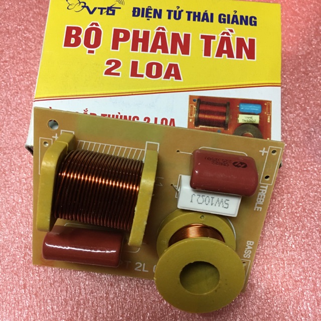 Mạch phân tần 2 loa 1 bass 1 treble.Giá 1 mạch.