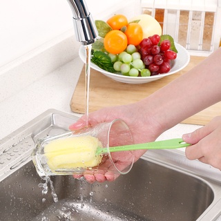 Dụng cụ cọ rửa cốc chén bình sữa bằng bọt biển