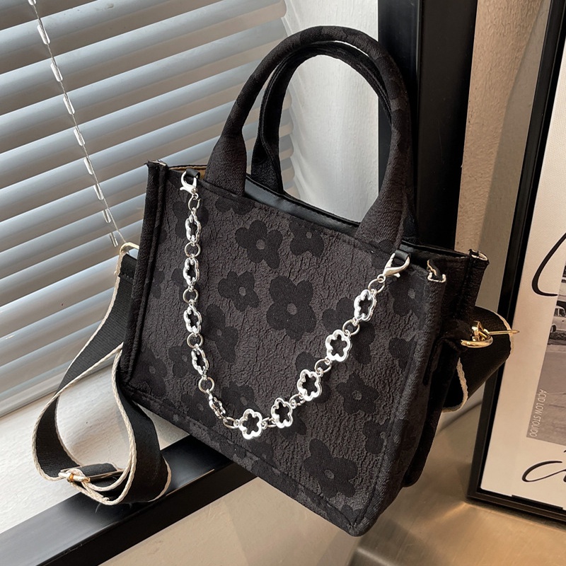 Túi đeo chéo vai IELGY dây bản rộng dệt lụa jacquard sức chứa lớn thời trang cho nữ