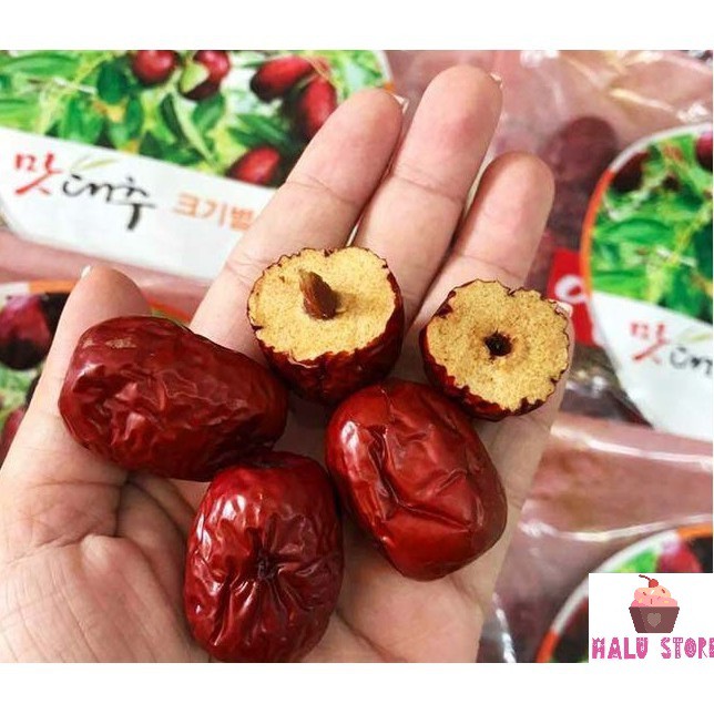 [LOẠI 1] Táo Đỏ Sấy Khô Hàn Quốc Túi 500g.