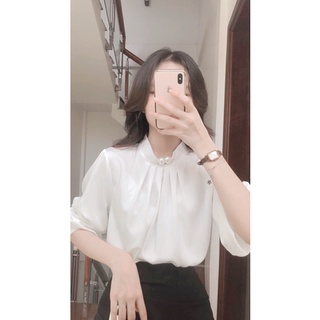 áo sơ mi cổ ngọc