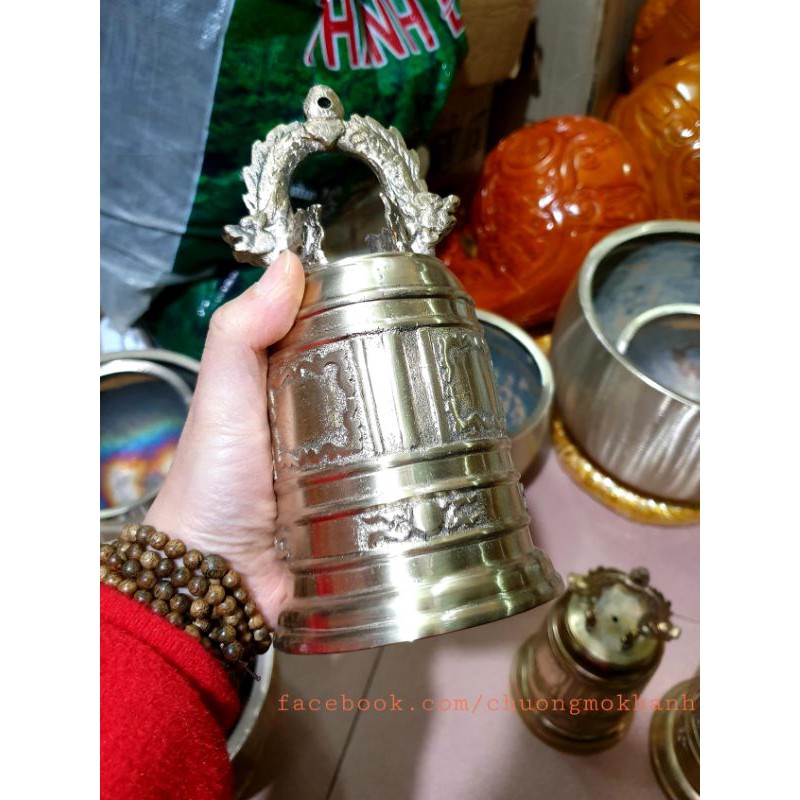 Chuông treo, đại hồng chung đồng Huế nguyên phôi tiếng ngân vang