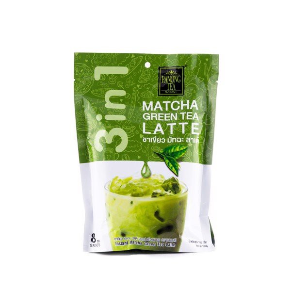 Trà Sữa Thái Ranong Matcha Green Tea Latte Hòa Tan