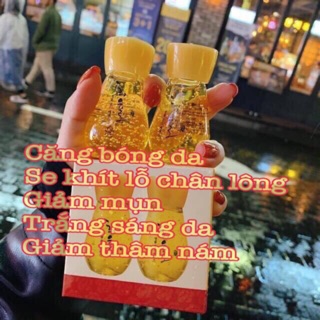 [MUA 1TẶNG 1] SERUM LEBELAGE ,SERUM CĂNG BÓNG DA, TINH CHẤT VÀNG SE KHÍT LỖ CHÂN LÔNG , CHỐNG LÃO HOÁ