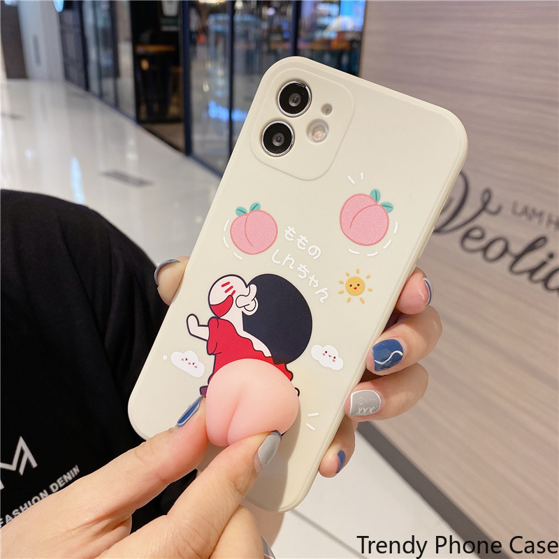 SHINCHAN Ốp Lưng In Hình Cậu Bé Bút Chì Dễ Thương Cho Iphone 12pro Max 12por 12 12mini 11pro Max 11pro 11 Xs Max Xr Xs X 7 8 6 Se 2020 7p 8p 6plus | BigBuy360 - bigbuy360.vn