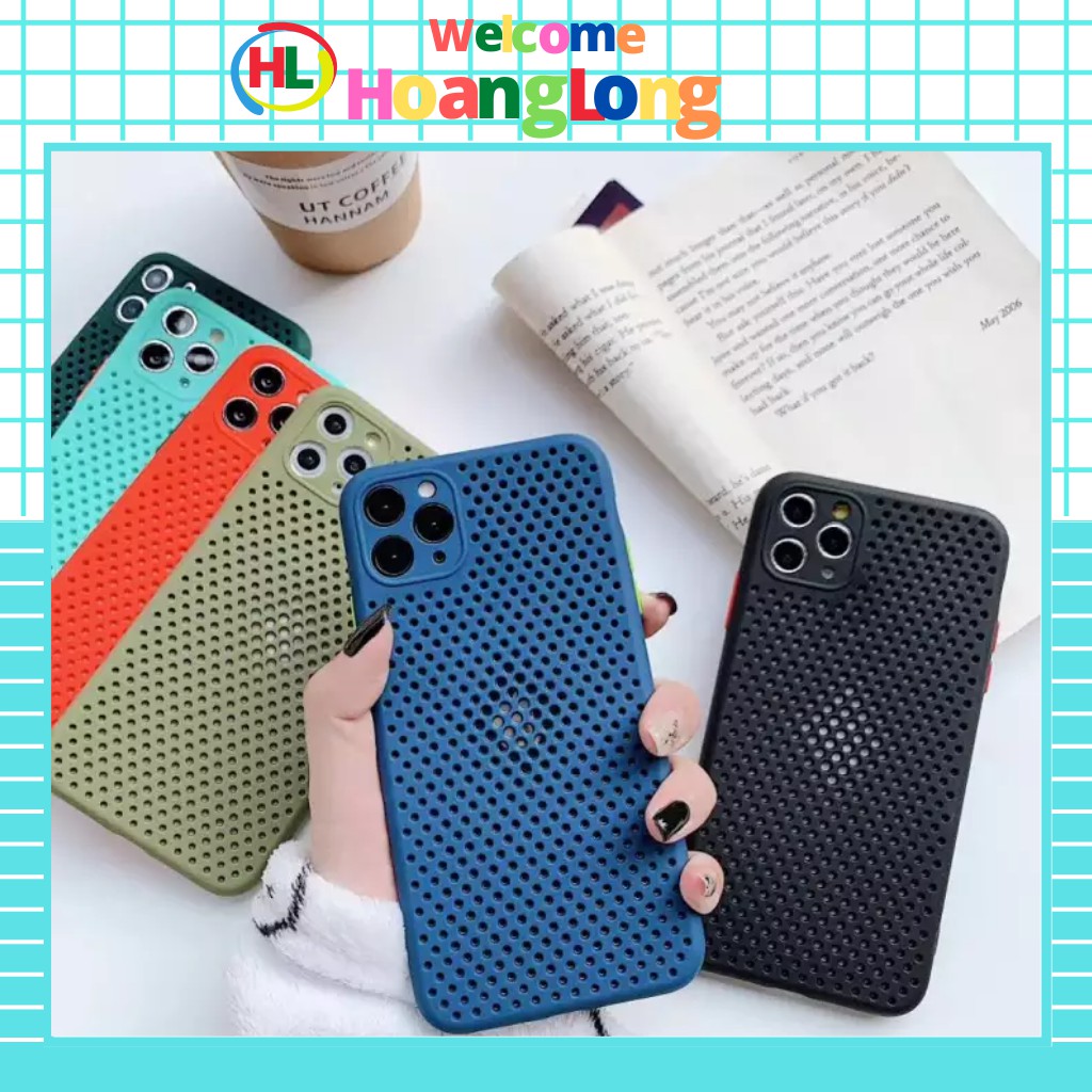 ỐP Lưng Iphone TẢN NHIỆT- CHỐNG BẨN- CỰC HOT CHO IPHONE Hana Case