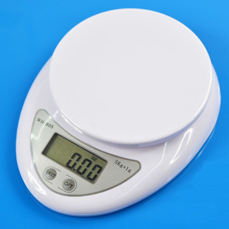 Cân tiểu ly điện tử nhà bếp mini định lượng 1g - 5kg, Cân tiểu ly làm bánh độ chính xác cao kèm 2 viên pin AAA | BigBuy360 - bigbuy360.vn