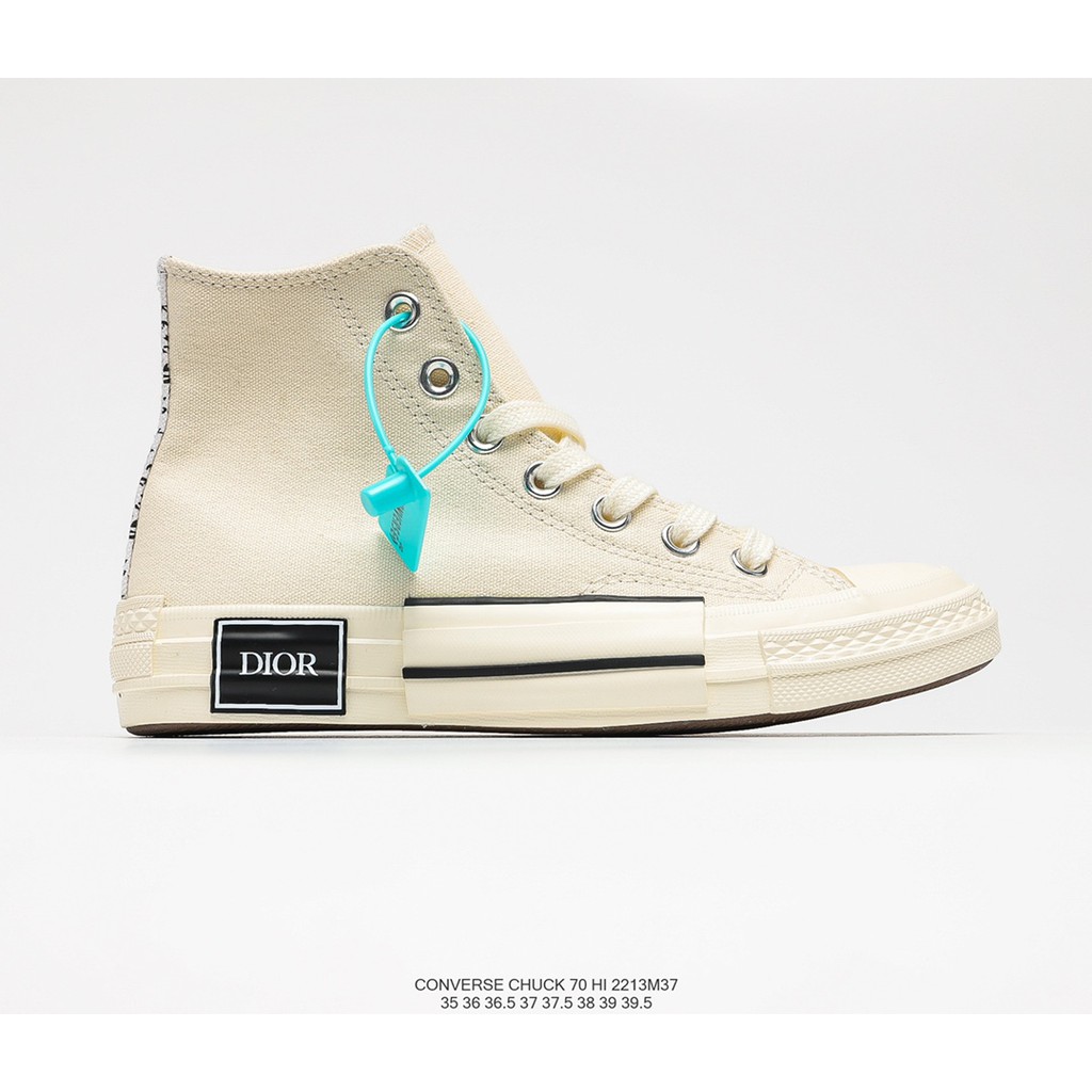 Order 1-2 Tuần + Freeship Giày Outlet Store Sneaker _Dior x Converse Chuck 70 Hi MSP: 2213M372 gaubeostore.shop