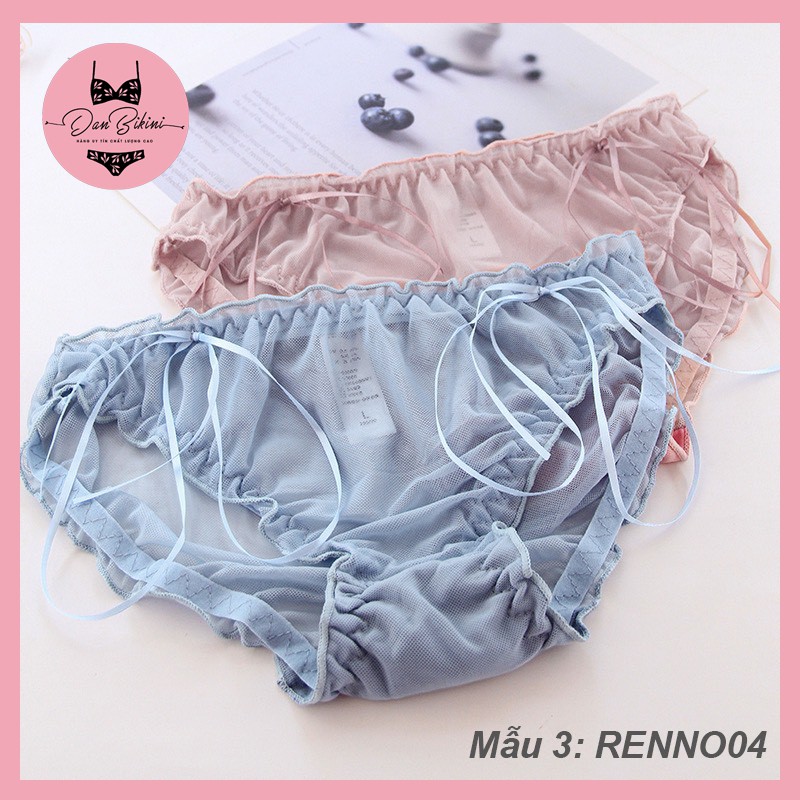 Quần Lót Ren Nữ Sexy Gợi Cảm cao cấp bèo nhún mềm mại quyến rũ mã A067 | BigBuy360 - bigbuy360.vn