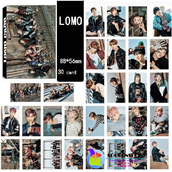 Bộ ảnh 30 tấm nhóm nhạc BTS mới nhiều mẫu