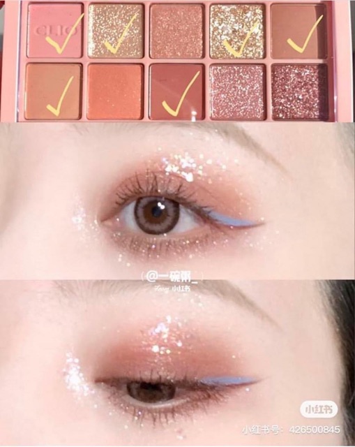 Bảng màu mắt Clio Street Pastel