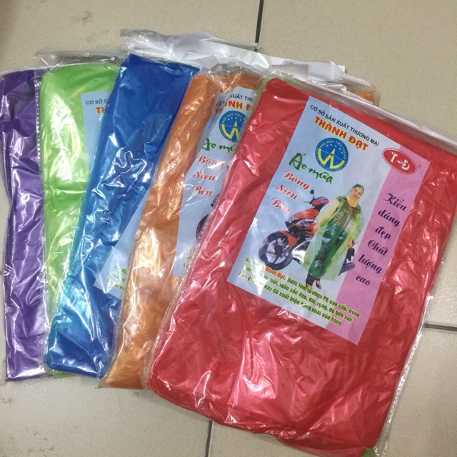 Áo mưa loại tốt (10cái)