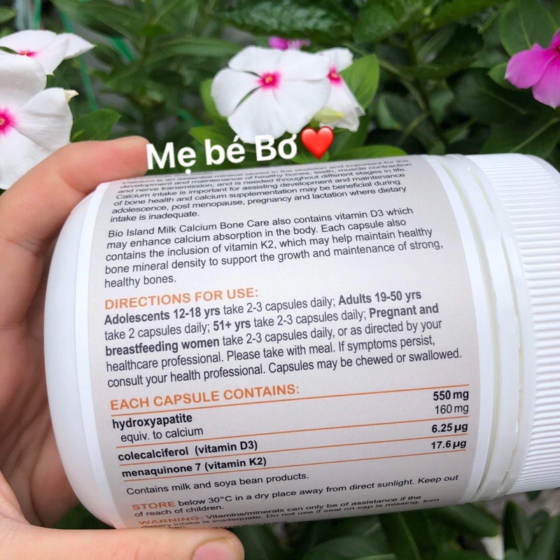 Canxi BioIsland người lớn 150 viên