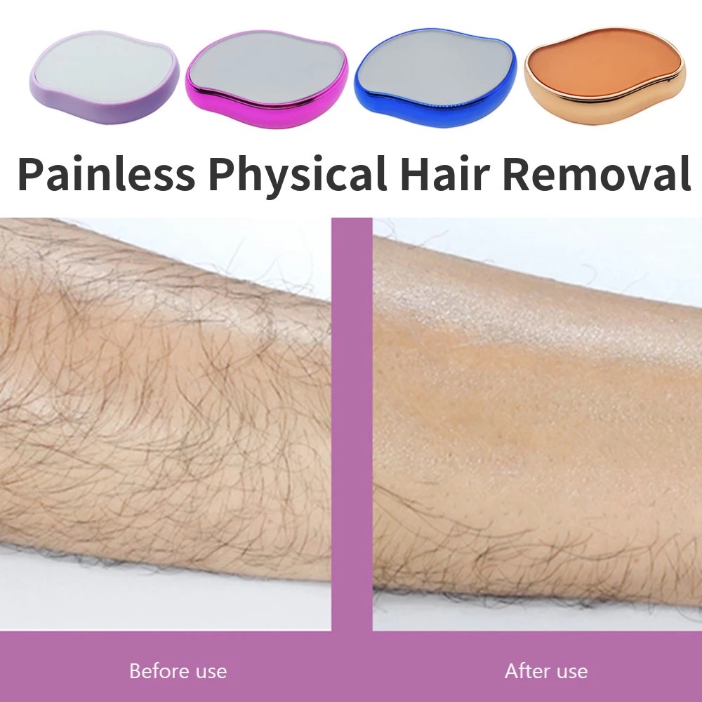 Dụng Cụ Tẩy Lông Nano Không Đau Bằng Tinh Thể Máy Triệt Lông An Toàn Cho Phụ Nữ Dễ Dàng Vệ Sinh Và Tái Sử Dụng