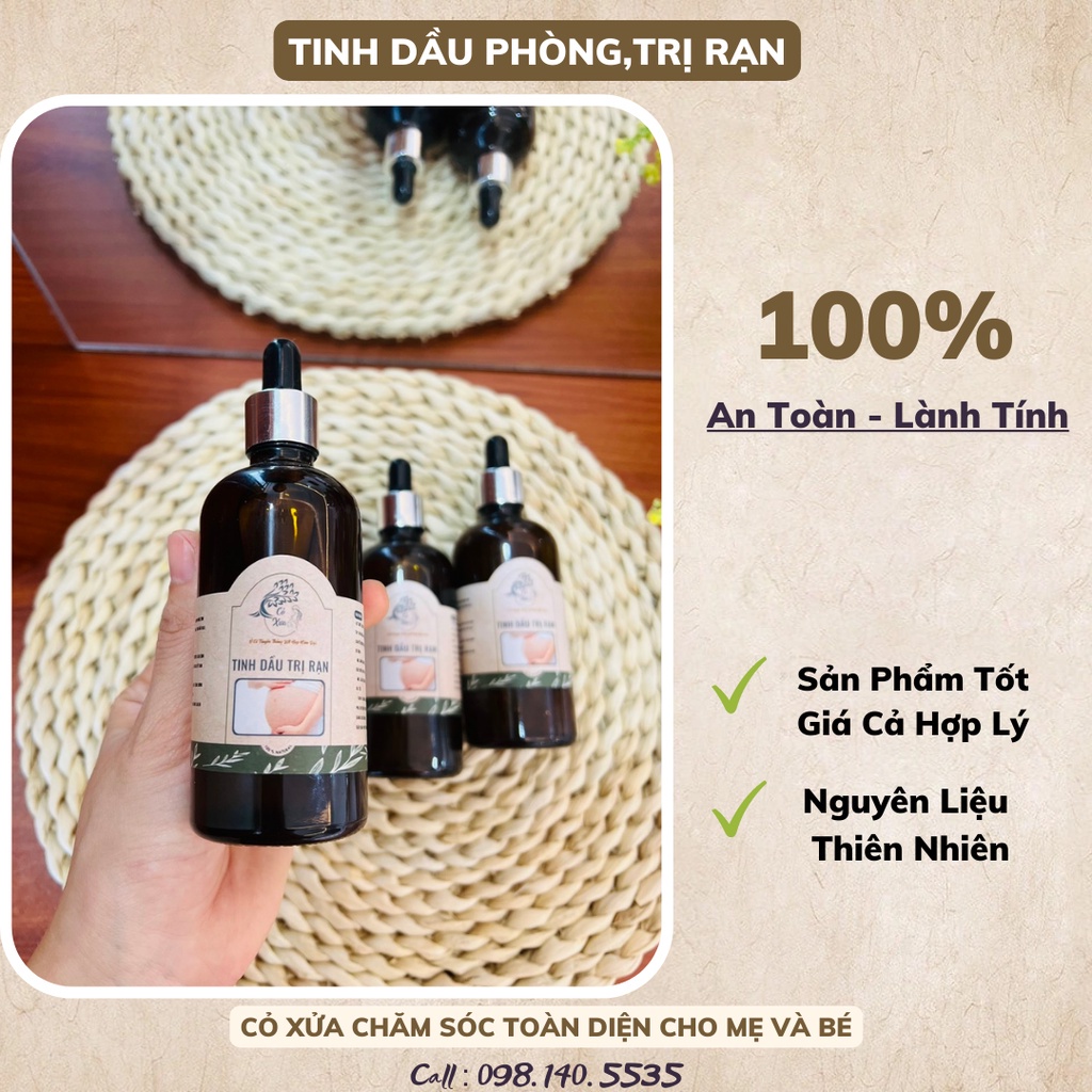 TINH DẦU PHÒNG,TRI RẠN CHO PHỤ NỮ SAU SINH