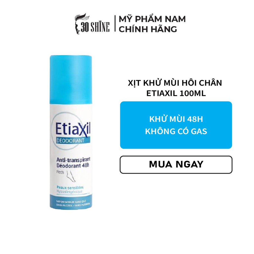 Khử Mùi Chân Etiaxil Dạng Xịt 100ml