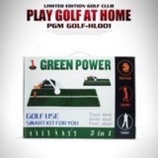 Thảm swing golf 3in1 ( thảm swing tập golf tại nhà )