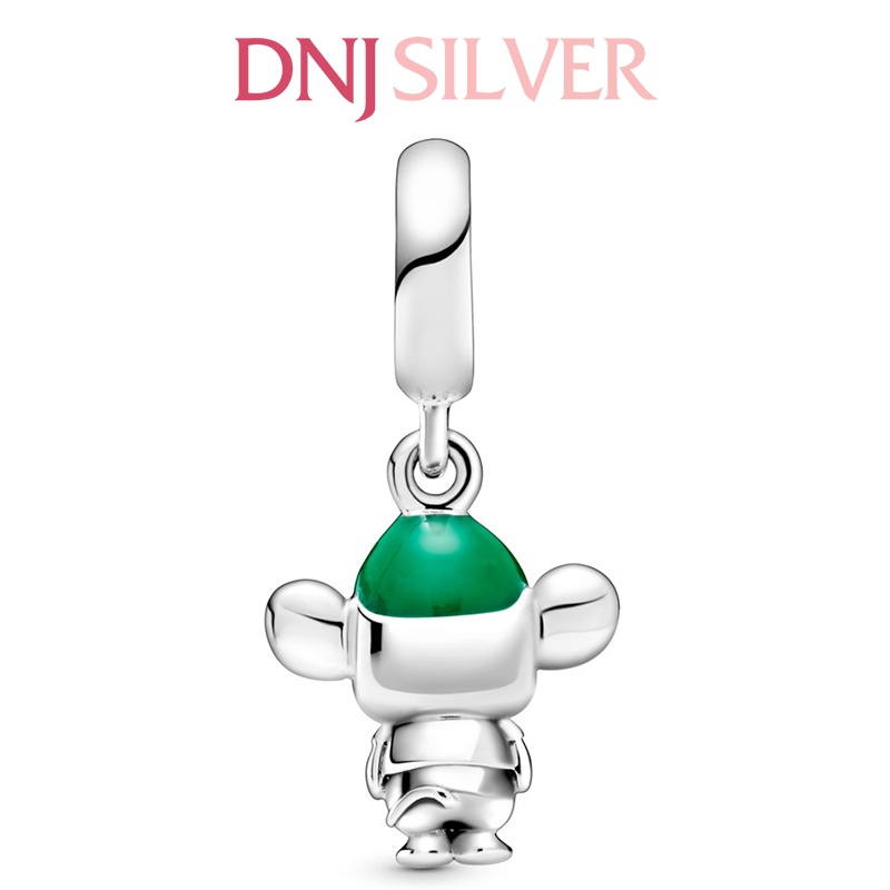 Charm bạc 925 cao cấp, hàng chuẩn bạc - Charm Disney Cinderella Gus Mouse thích hợp để mix vòng tay charm - DN165