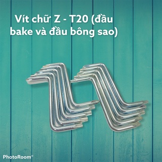 Vít chữ Z - T20 (đầu bake và đầu bông sao)
