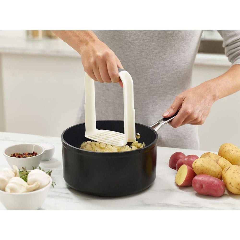 Dụng cụ nghiền khoai tây cầm tay Joseph Joseph 20140 Easy Mash Ergonomic Potato Masher chính hãng Đức