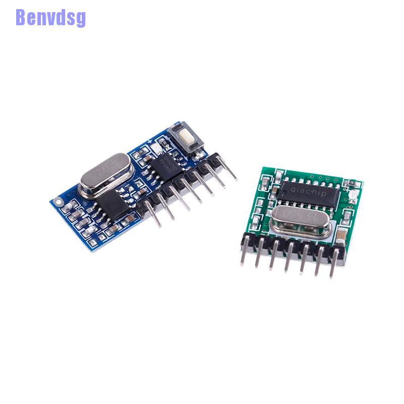 Benvdsg> 433Mhz Wireless RF 4 Channel Output Receiver Module and Transmitter EV1527 Code